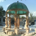Hot Selling Garden Decoration   Marble Round Gazebo